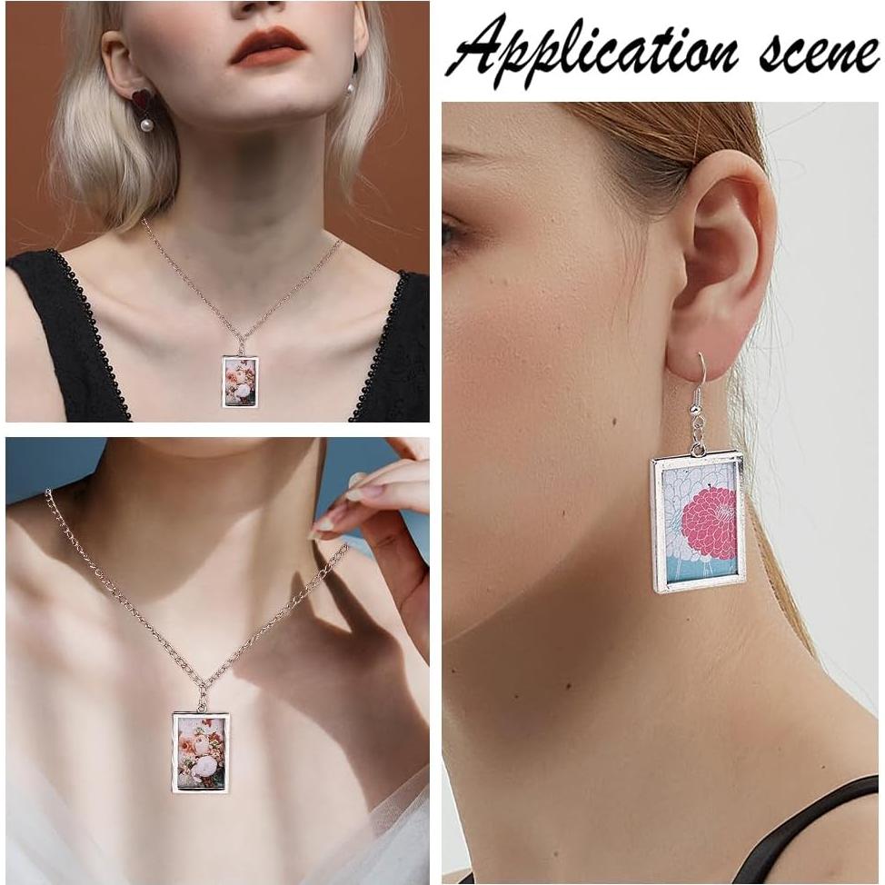 OLYCRAFT 20 Piezas Abrazaderas para Marco de Foto - Bronce y Plata