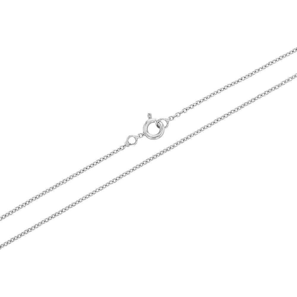 Colgante de Corazón Plateado Joyería In Season 20mm para Niñas