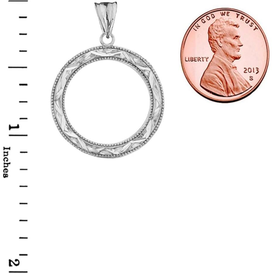 Colgante de Charm Círculo de la Vida Plata Esterlina 45.72 cm