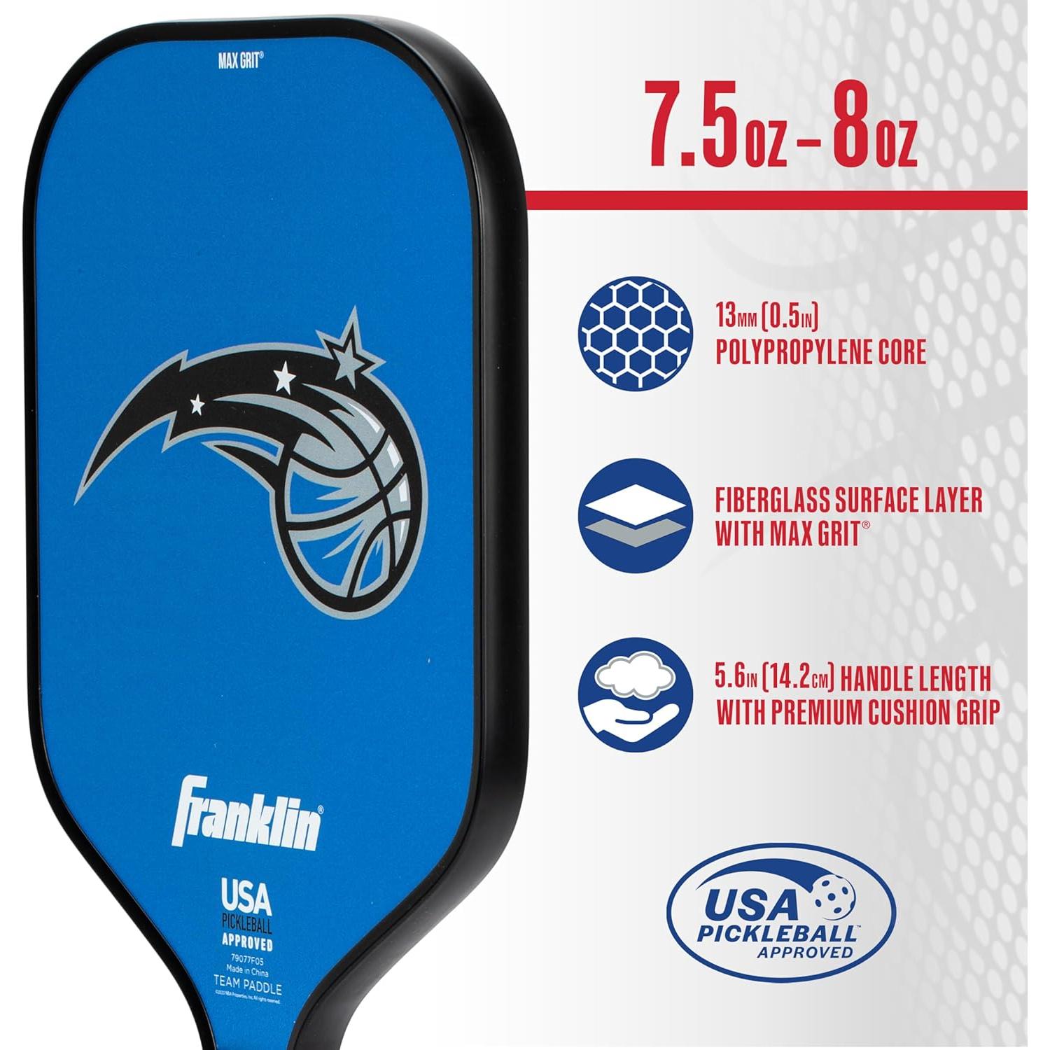Pala de Pickleball Franklin Sports NBA Orlando Magic 13mm