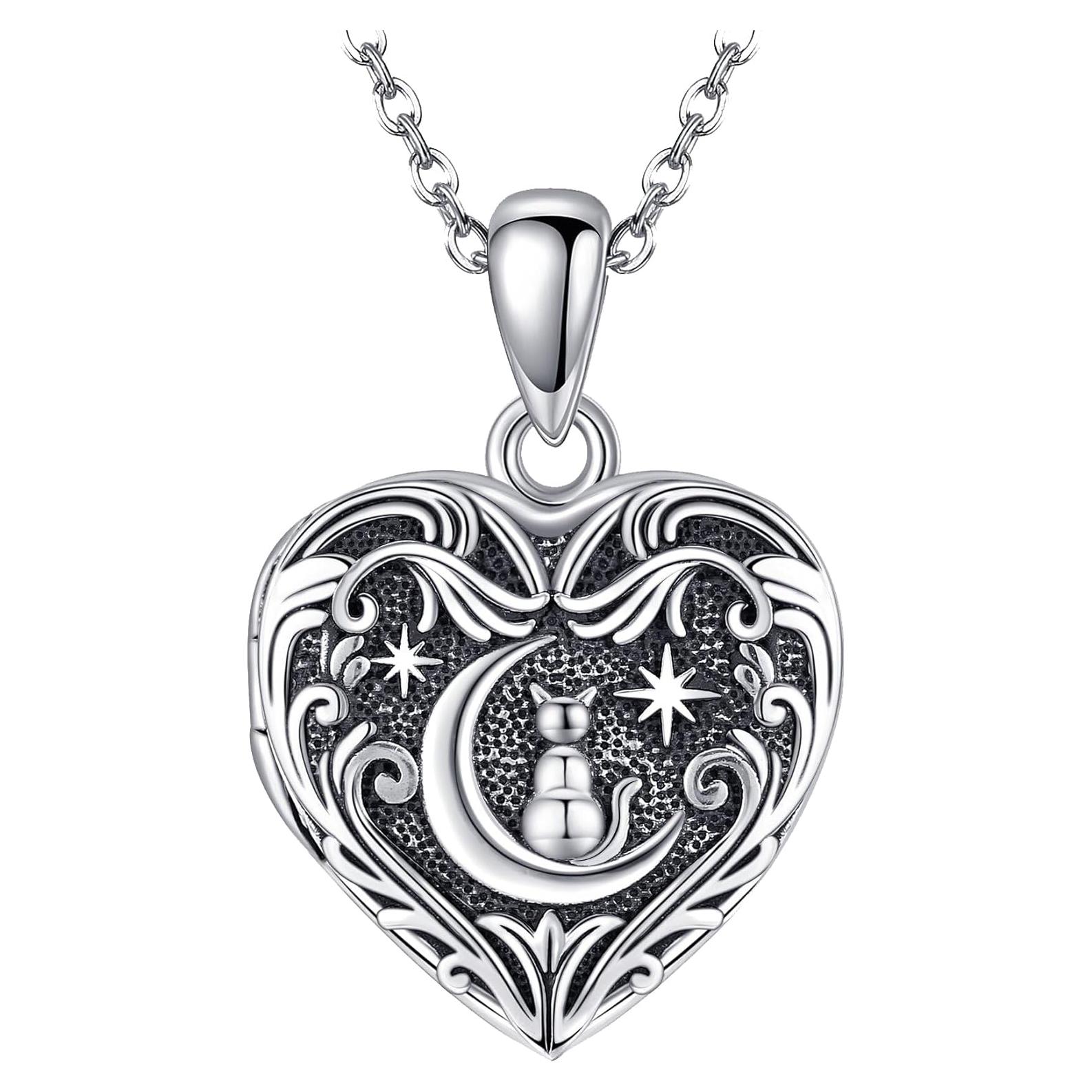 Collar Medallón de Plata Esterlina CUPENDA para Mujeres