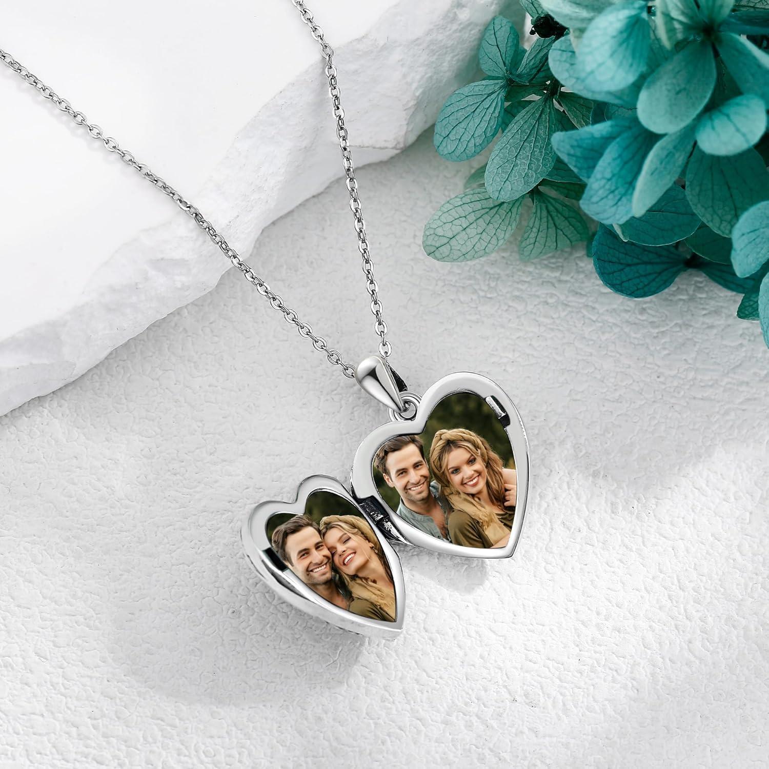 Collar Medallón de Plata Esterlina CUPENDA para Mujeres