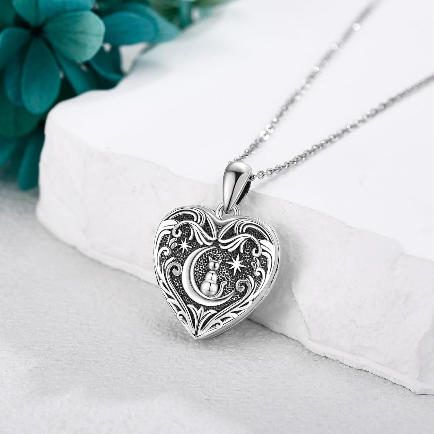 Collar Medallón de Plata Esterlina CUPENDA para Mujeres