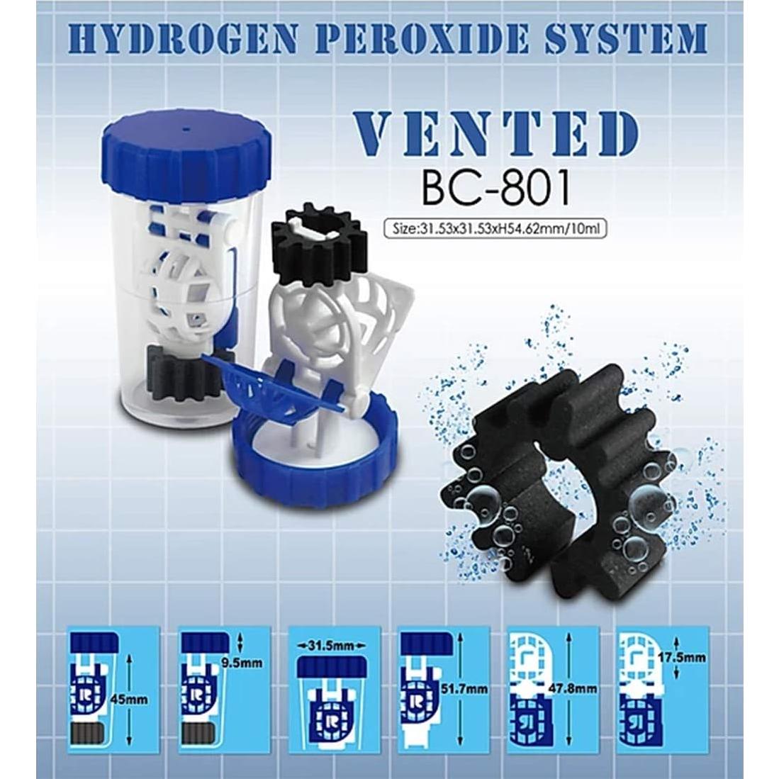 Estuche de Lentes de Contacto Sports World Vision - 3 Piezas