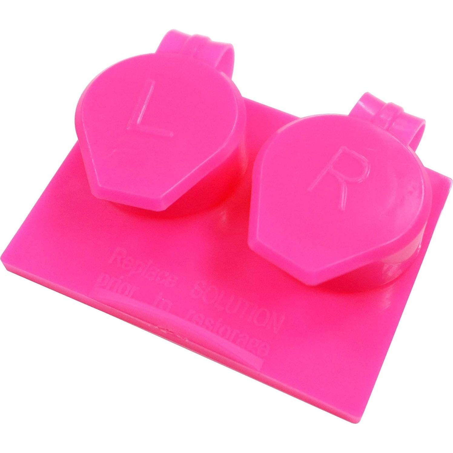 Estuche de Lentes de Contacto Sports World Vision - 4 Piezas, Diseño Compacto