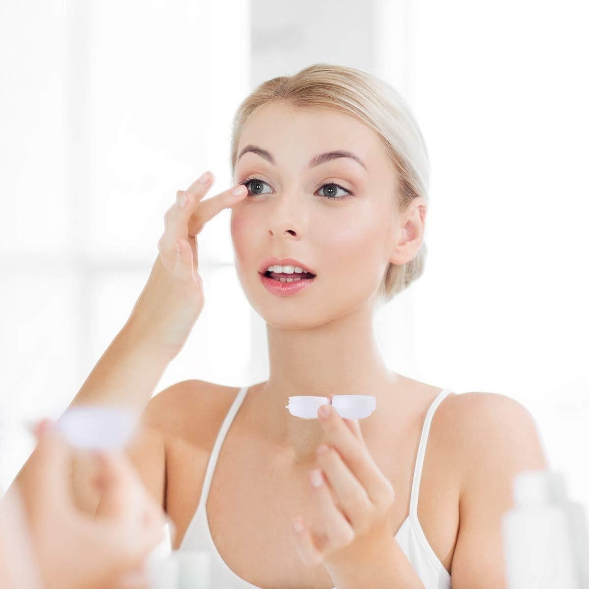 Estuches para Lentes de Contacto Teemico 60 Pcs 6 Colores