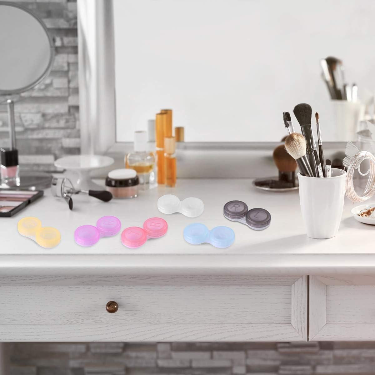 Estuches para Lentes de Contacto Teemico 60 Pcs 6 Colores