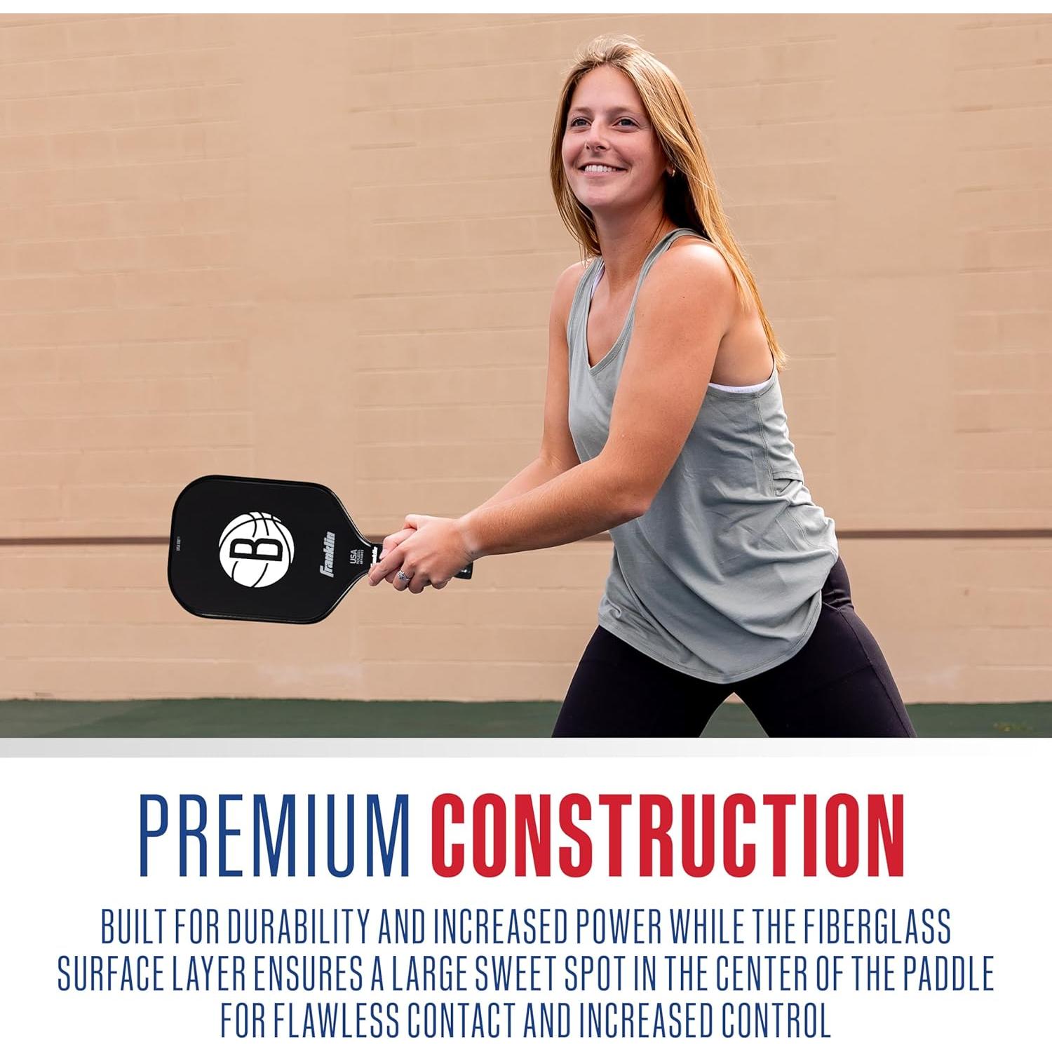 Paddle de Pickleball Franklin Sports Brooklyn Nets 13mm