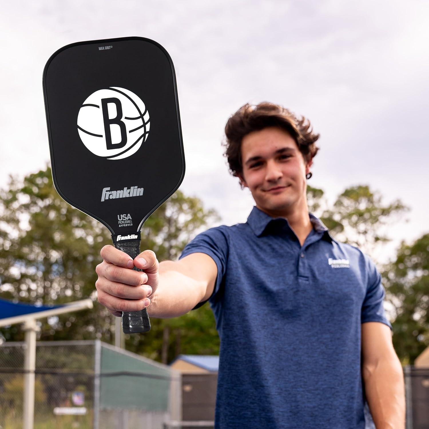 Paddle de Pickleball Franklin Sports Brooklyn Nets 13mm