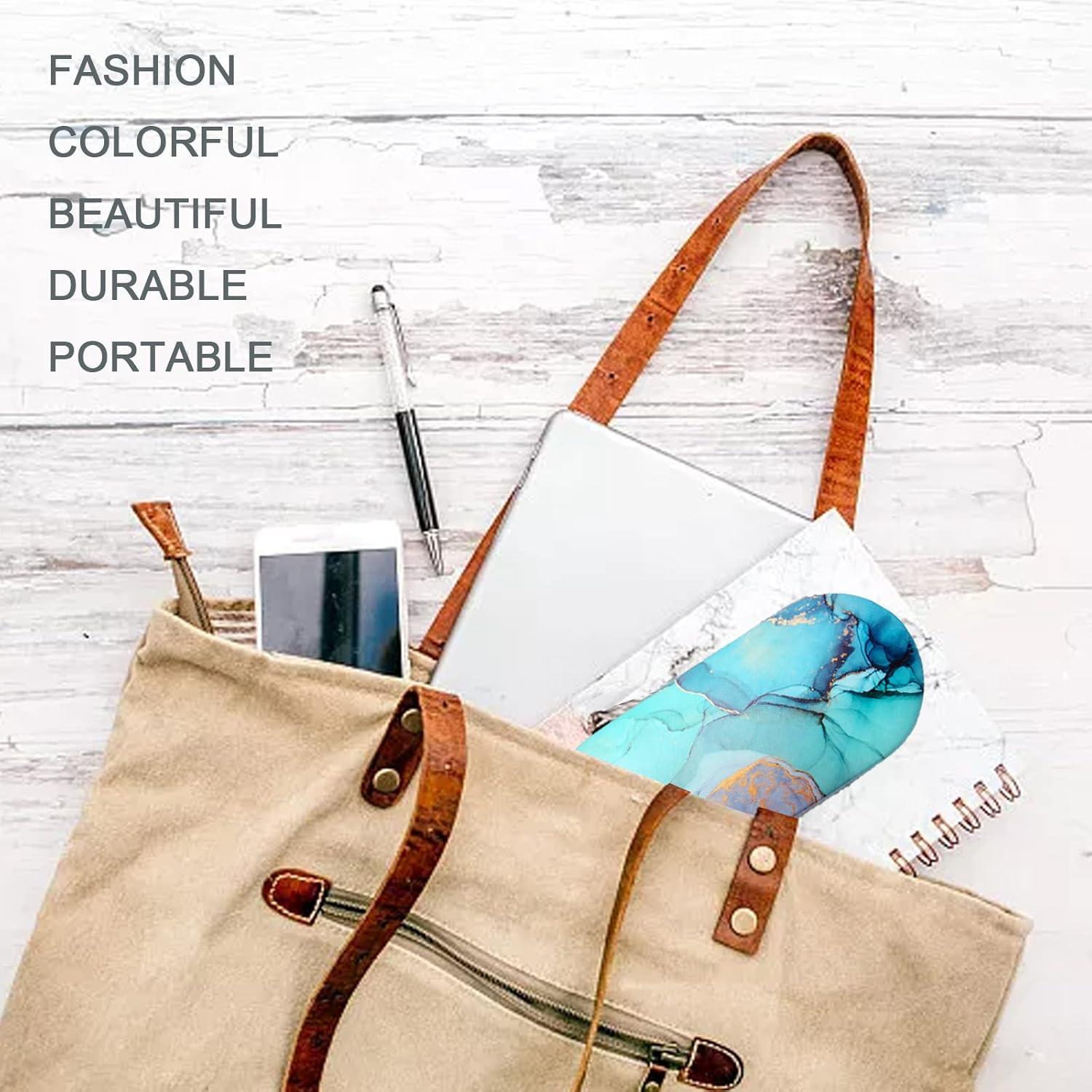 Estuche 2 en 1 AITIME para Lentes de Contacto y Gafas - Verde Mármol