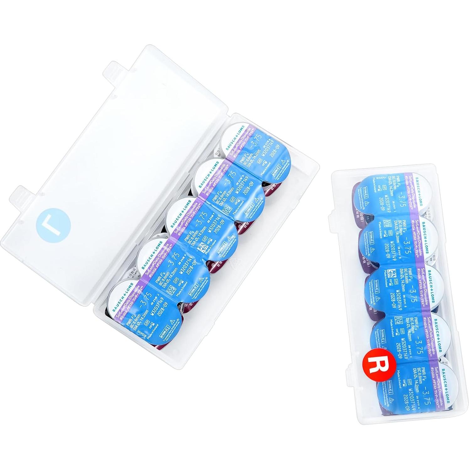 Estuche Organizador de Lentes de Contacto MUQING Pack 2