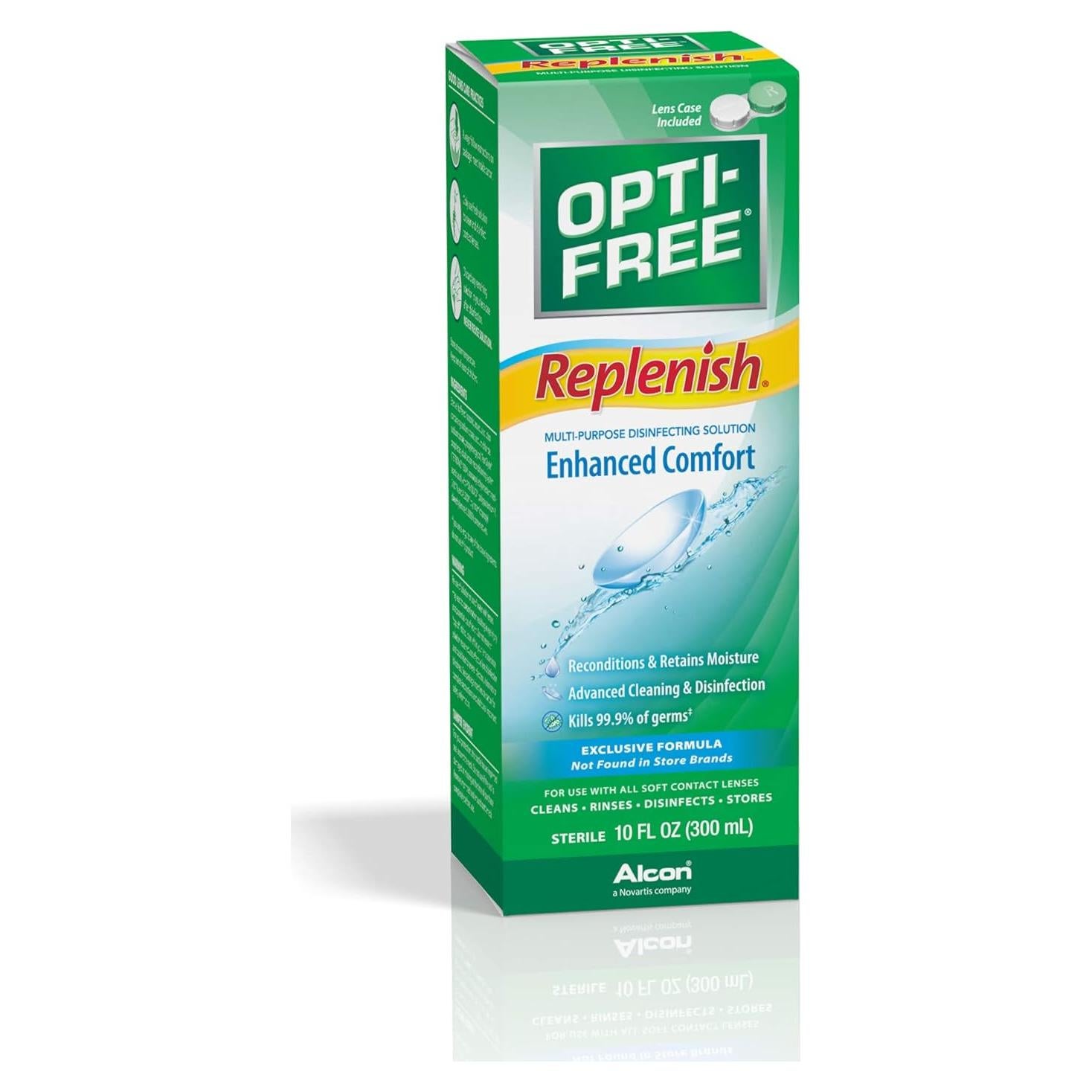 Solución Desinfectante Multiusos Opti-Free Replenish 295 ml