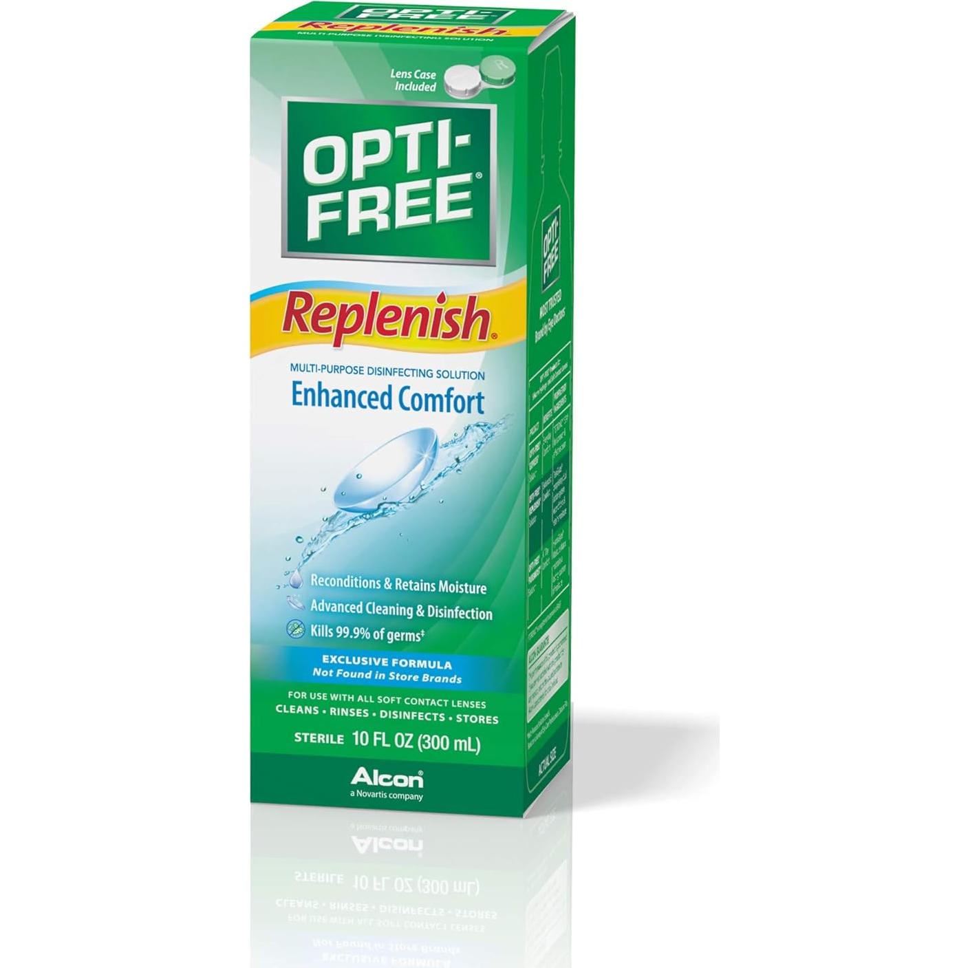 Solución Desinfectante Multiusos Opti-Free Replenish 295 ml