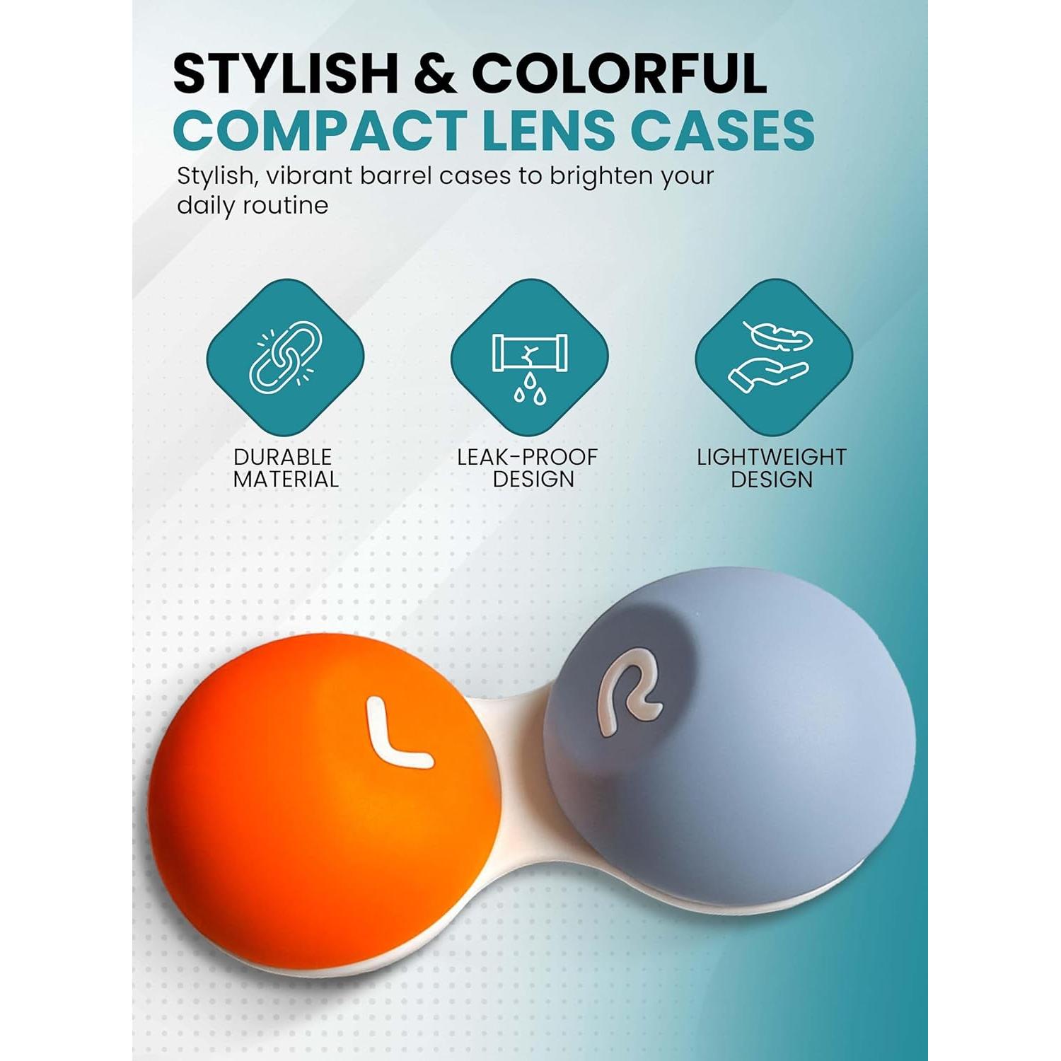 Estuche de Lentes de Contacto Sports World Vision - 6 Pzs