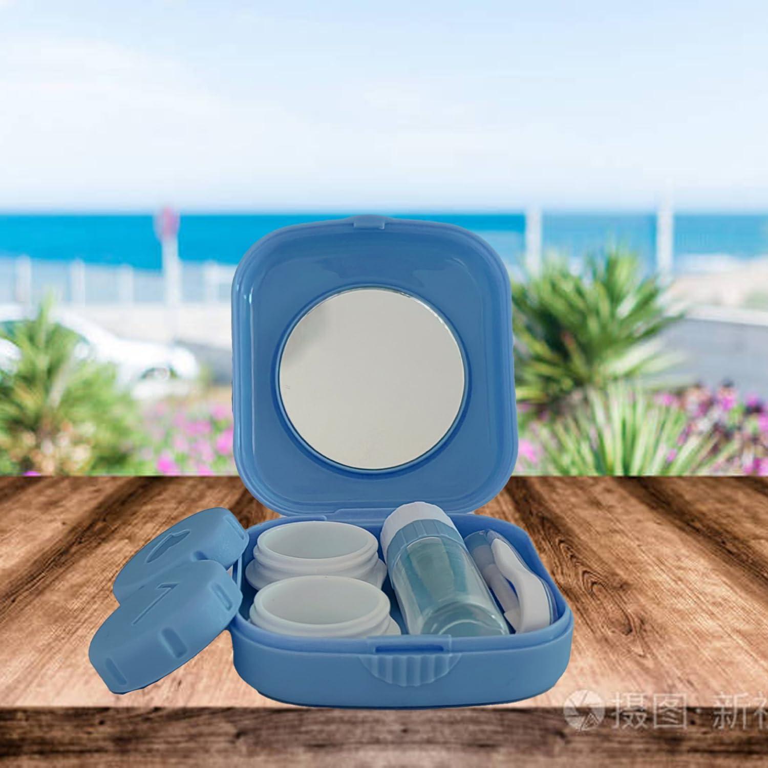 Kit de Estuche para Lentes de Contacto Kuanfine 6 Piezas