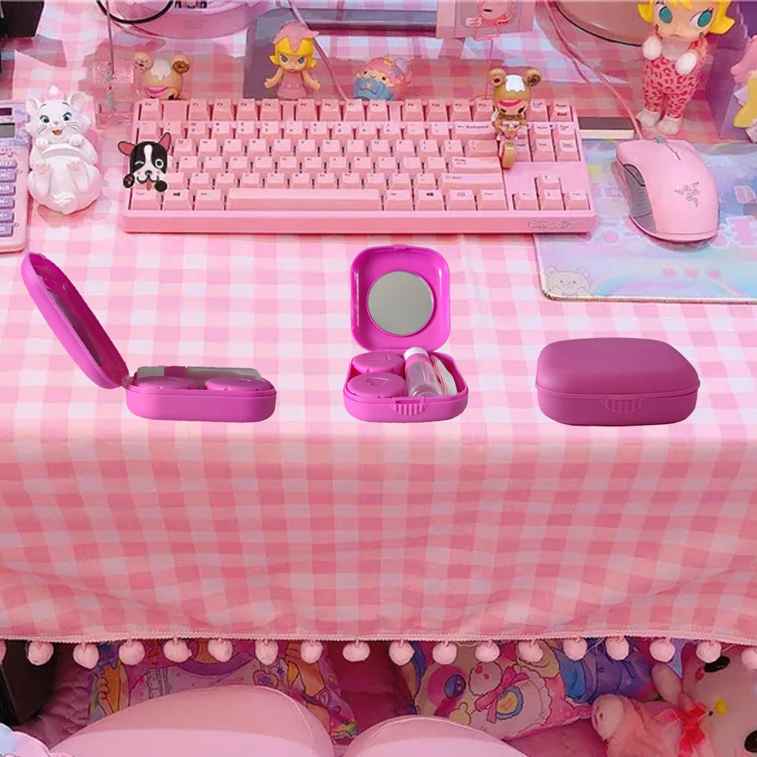 Kit de Estuche para Lentes de Contacto Kuanfine 6 Piezas