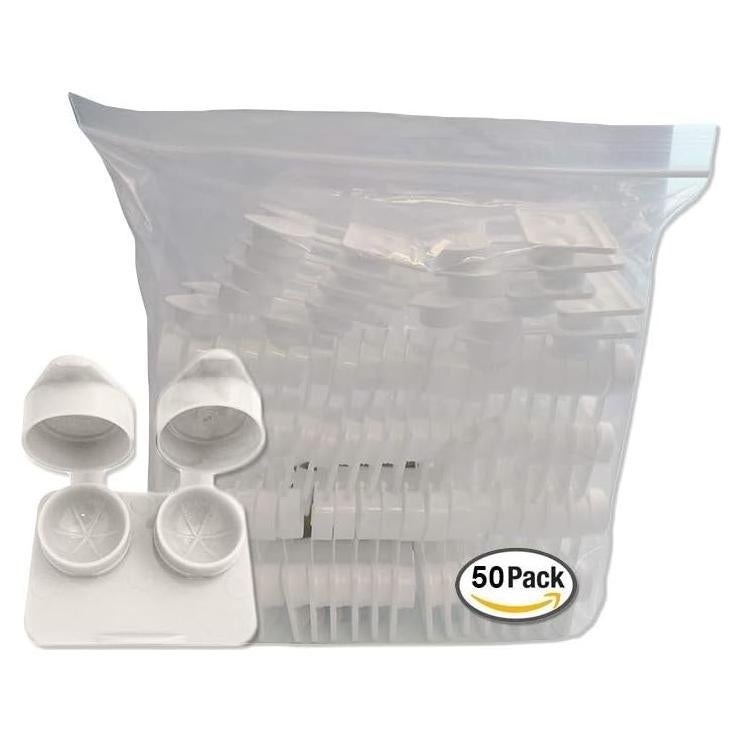 Estuches para Lentes de Contacto Genérico Extra Profundo - 50 Unidades