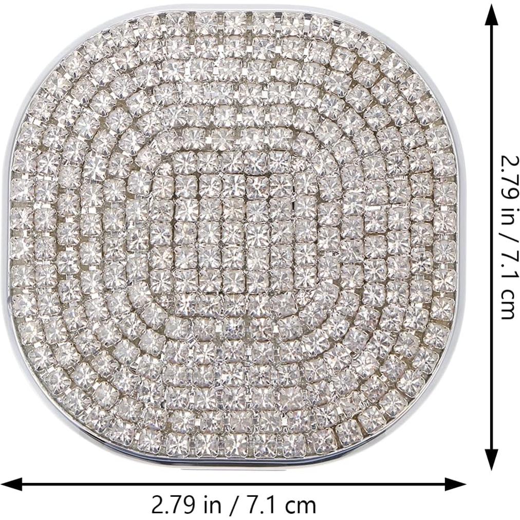 Estuche para Lentes de Contacto Healifty Kit de Viaje con Espejo