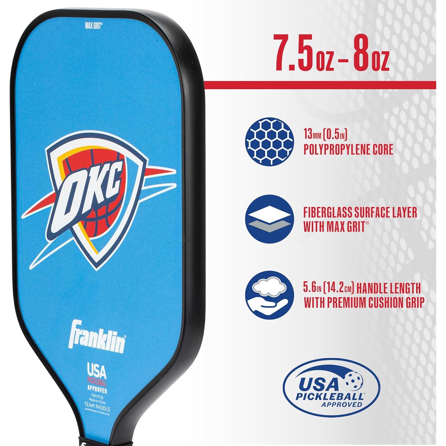 Pala de Pickleball Franklin Sports NBA Oklahoma City Thunder