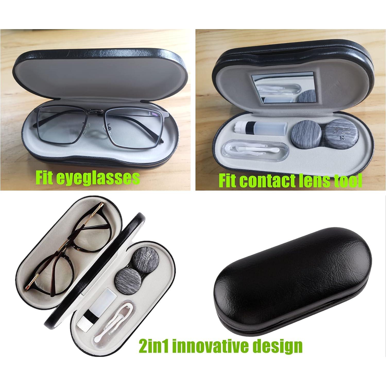 Estuche de Lentes de Contacto MUDOR 2 en 1 con Accesorios