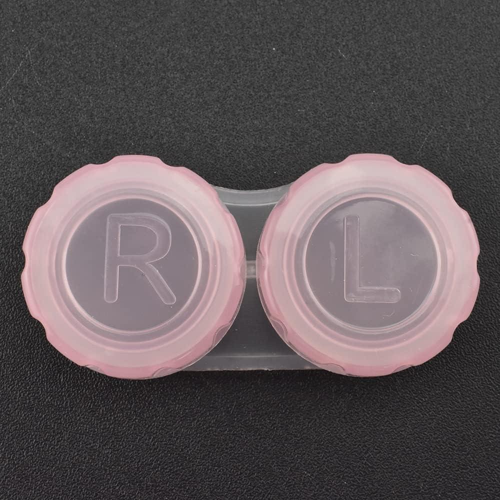 Estuche para Lentes de Contacto HAHIYO 5 Piezas Rosa Claro