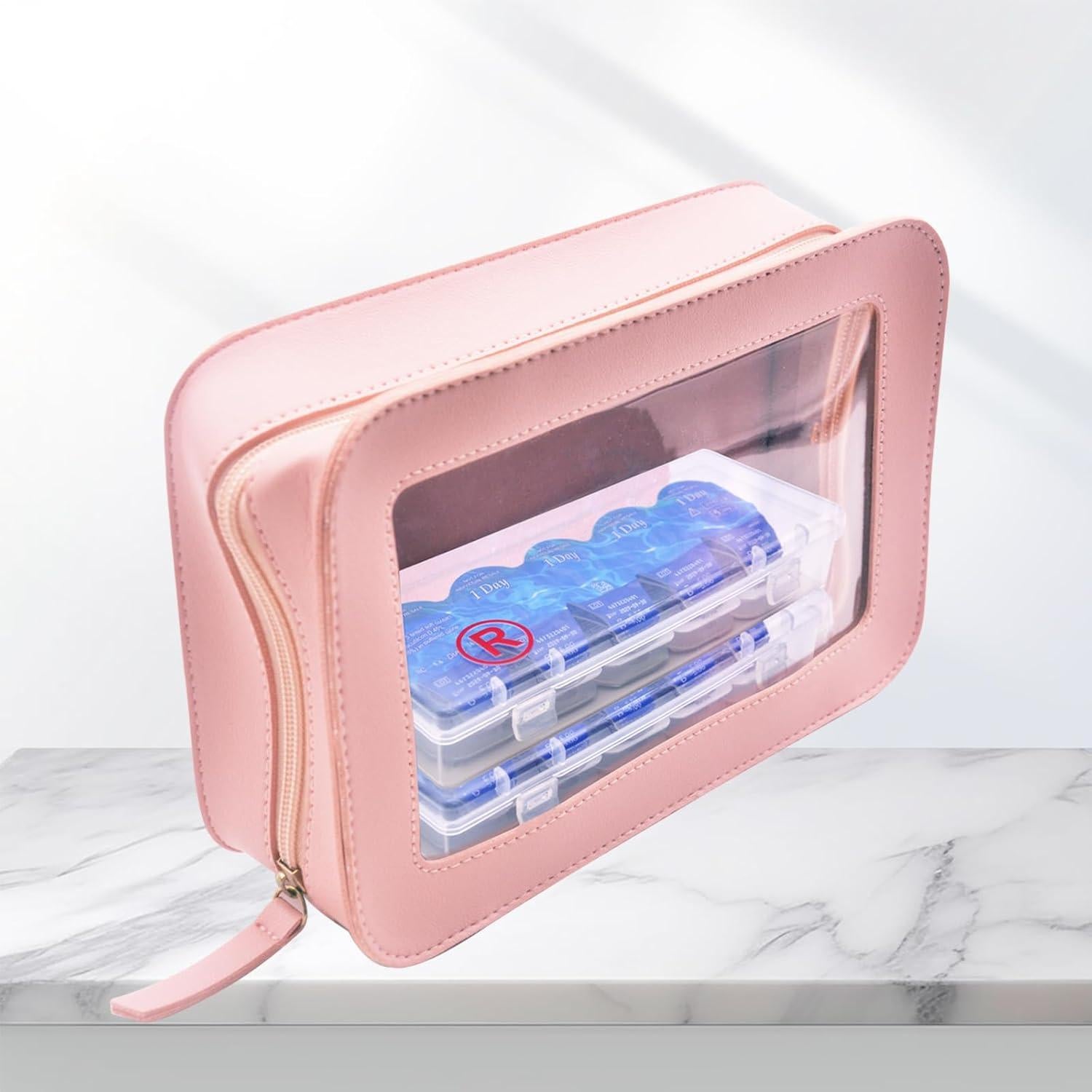 Estuche Organizador de Lentes de Contacto 2 Piezas 40 Lentes