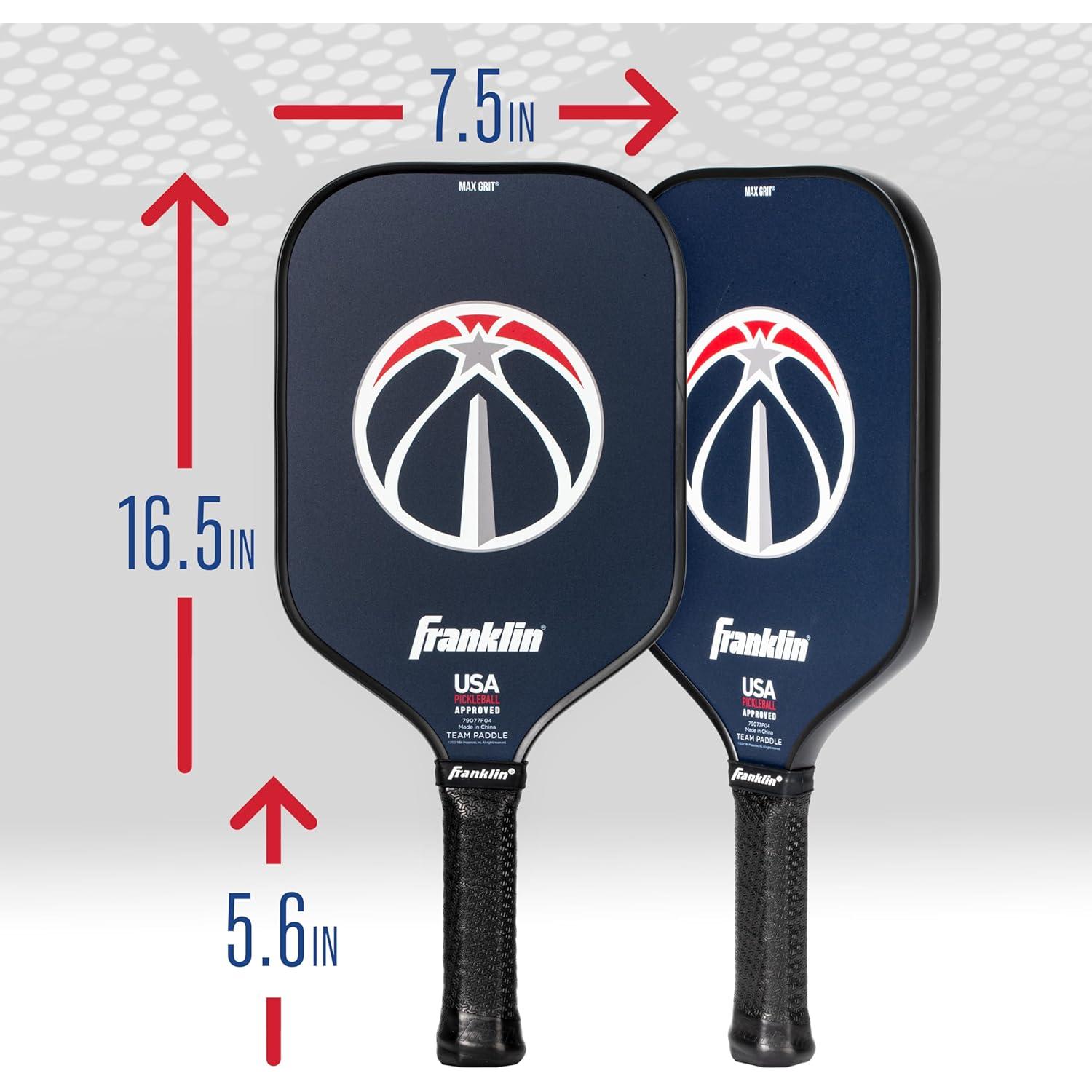 Pala de Pickleball Franklin Sports NBA Washington Wizards 13mm