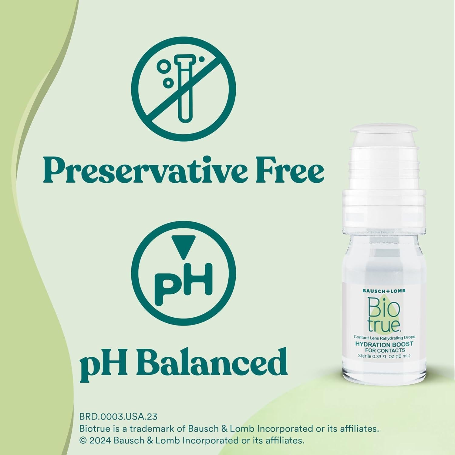 Gotas Rehidratantes Biotrue Bausch + Lomb 10 mL Sin Conservantes