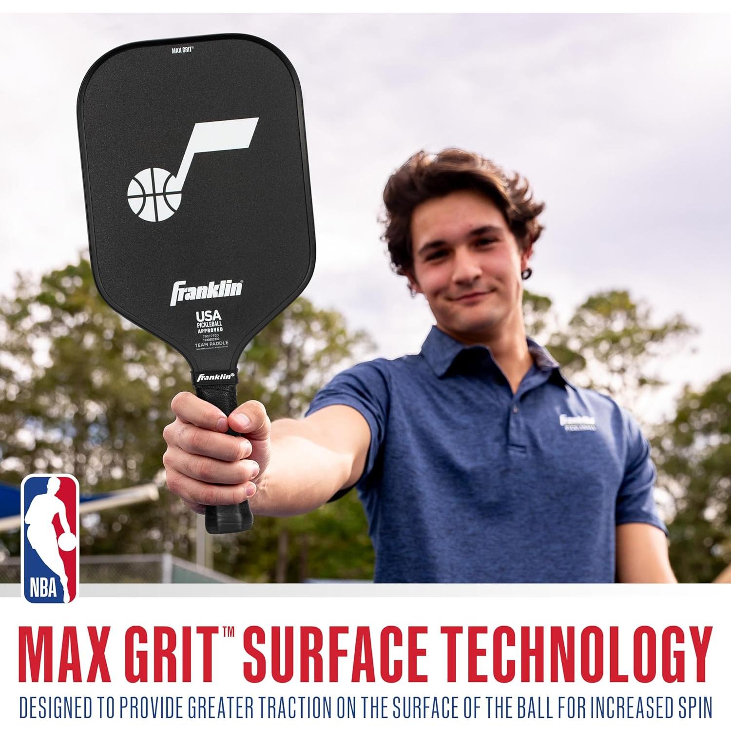 Pala de Pickleball Franklin Sports NBA Utah Jazz 13mm