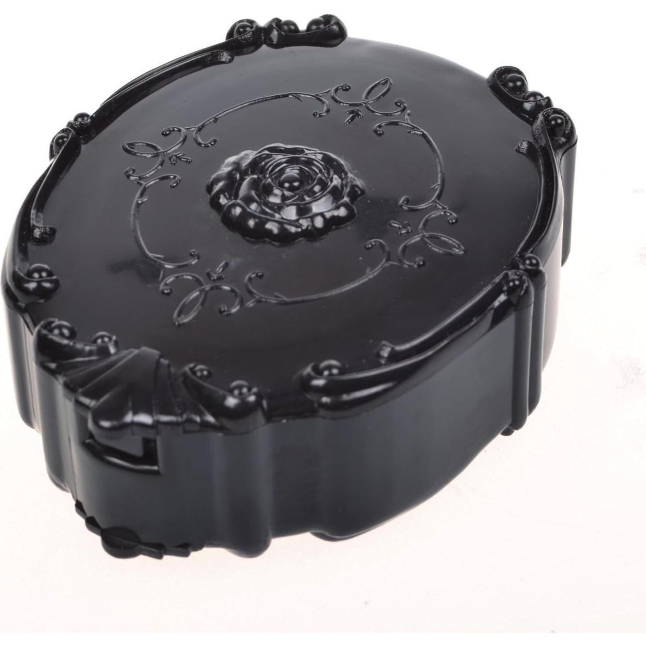 Estuche para Lentes de Contacto AHIER Rosa con Espejo y Accesorios