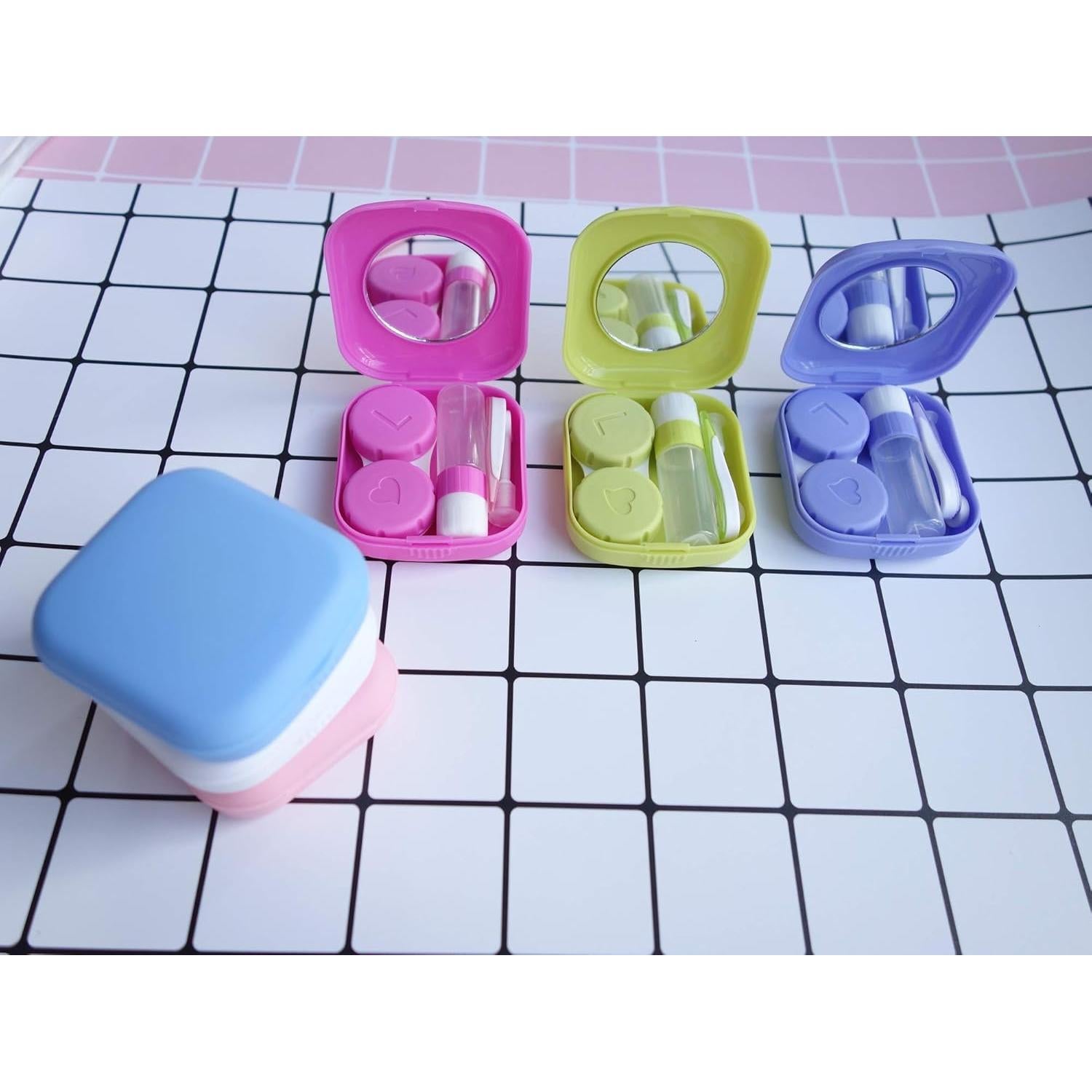 Kit de Estuches para Lentes de Contacto HAMIYELL 6 Piezas