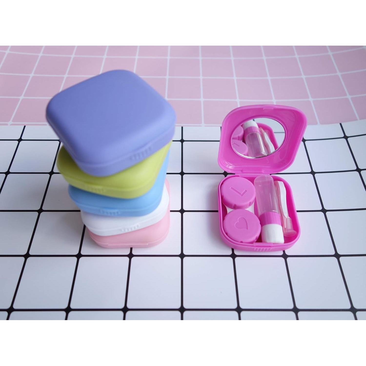 Kit de Estuches para Lentes de Contacto HAMIYELL 6 Piezas