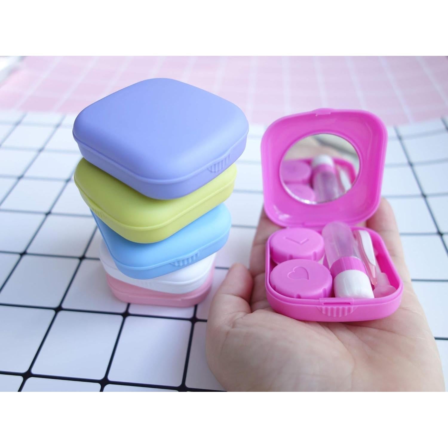 Kit de Estuches para Lentes de Contacto HAMIYELL 6 Piezas