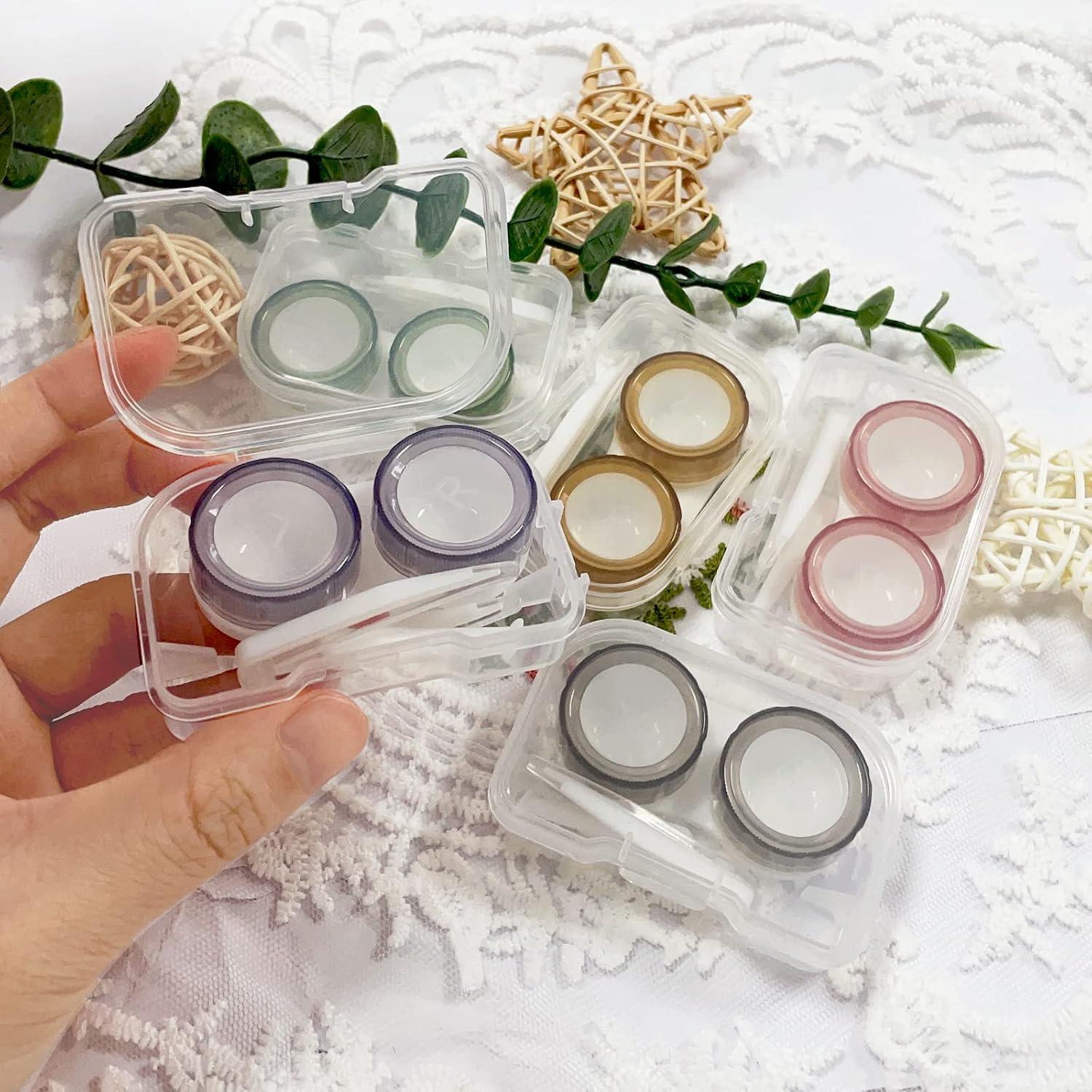 Estuches para Lentes de Contacto Howinn 5 PCS - Coloridos y Portátiles