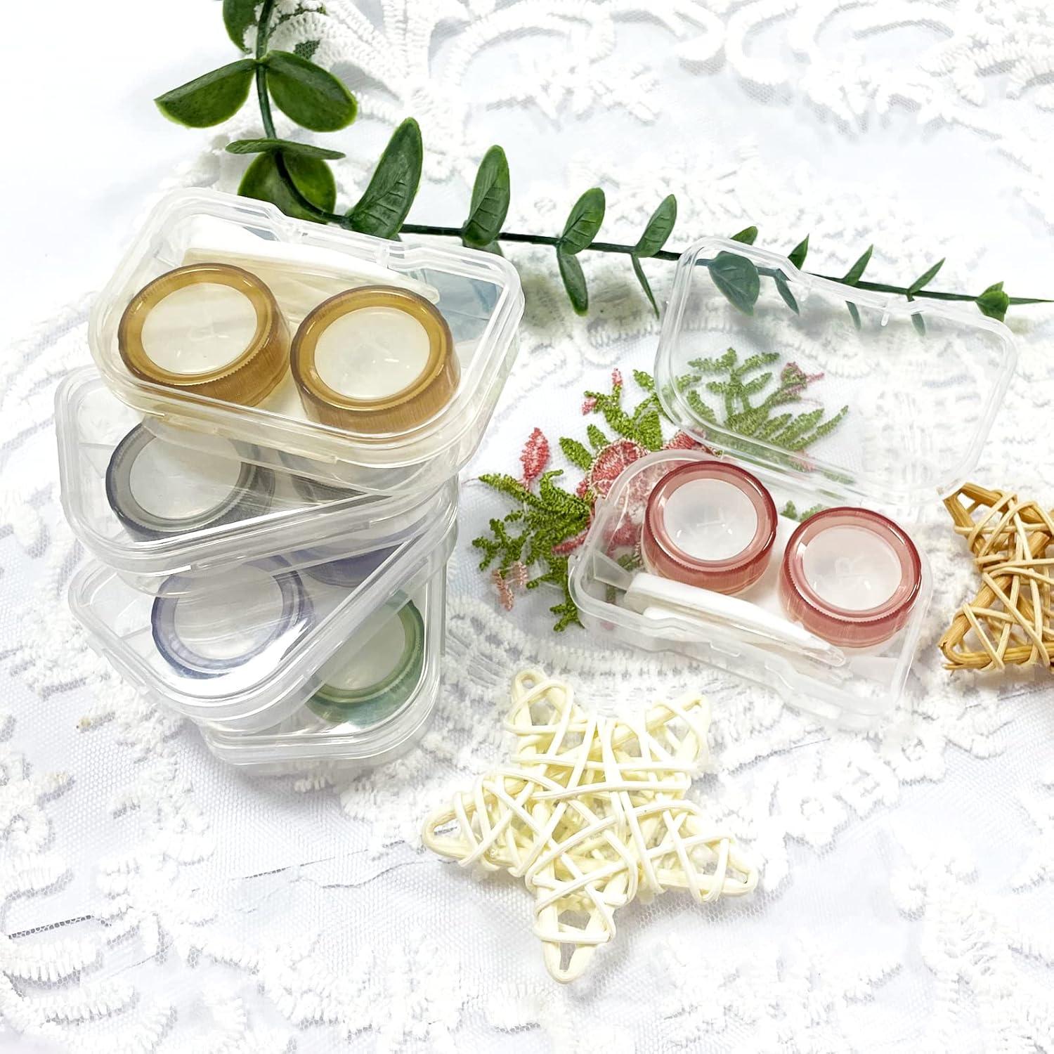 Estuches para Lentes de Contacto Howinn 5 PCS - Coloridos y Portátiles