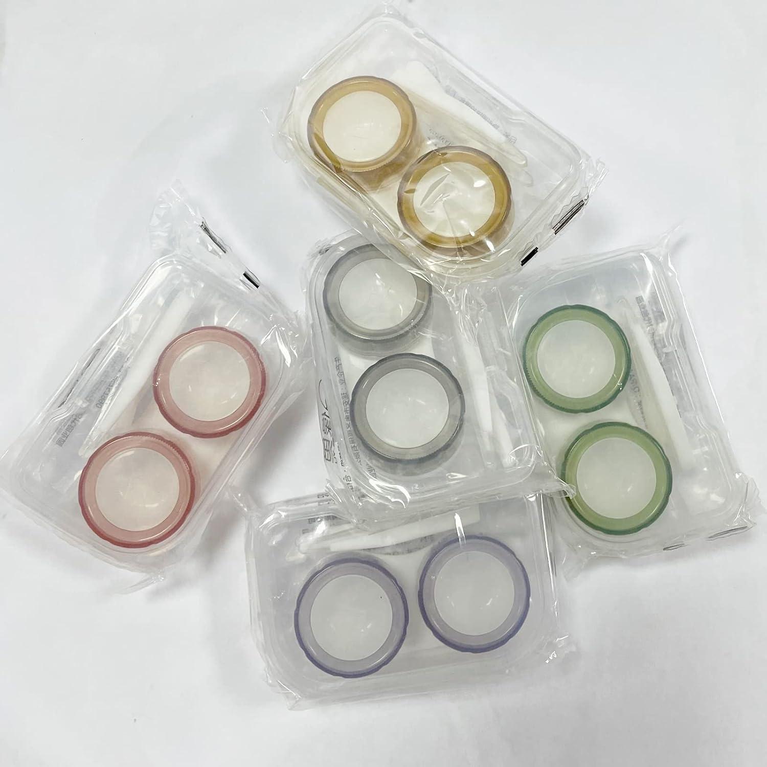 Estuches para Lentes de Contacto Howinn 5 PCS - Coloridos y Portátiles