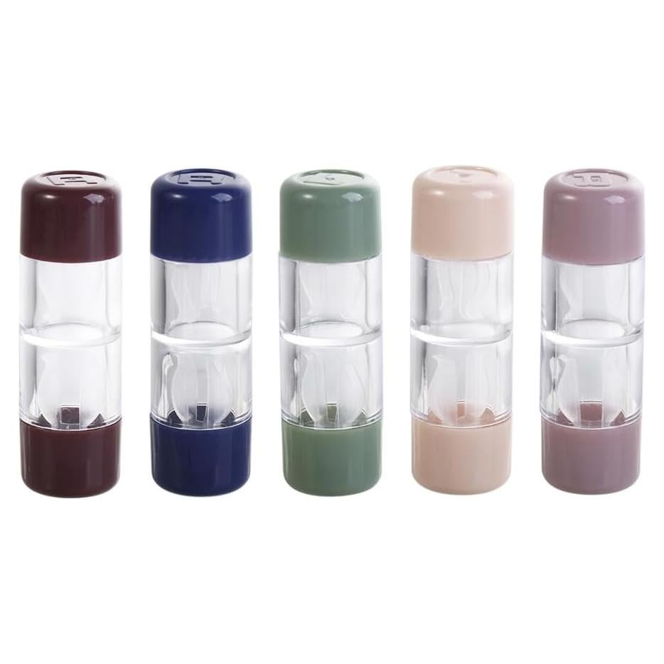 Estuche para Lentes de Contacto Vctitil 5 Piezas Color Caramelo