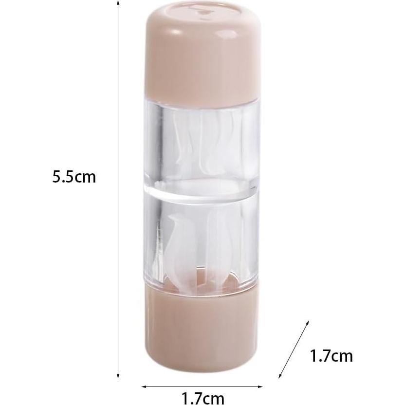 Estuche para Lentes de Contacto Vctitil 5 Piezas Color Caramelo