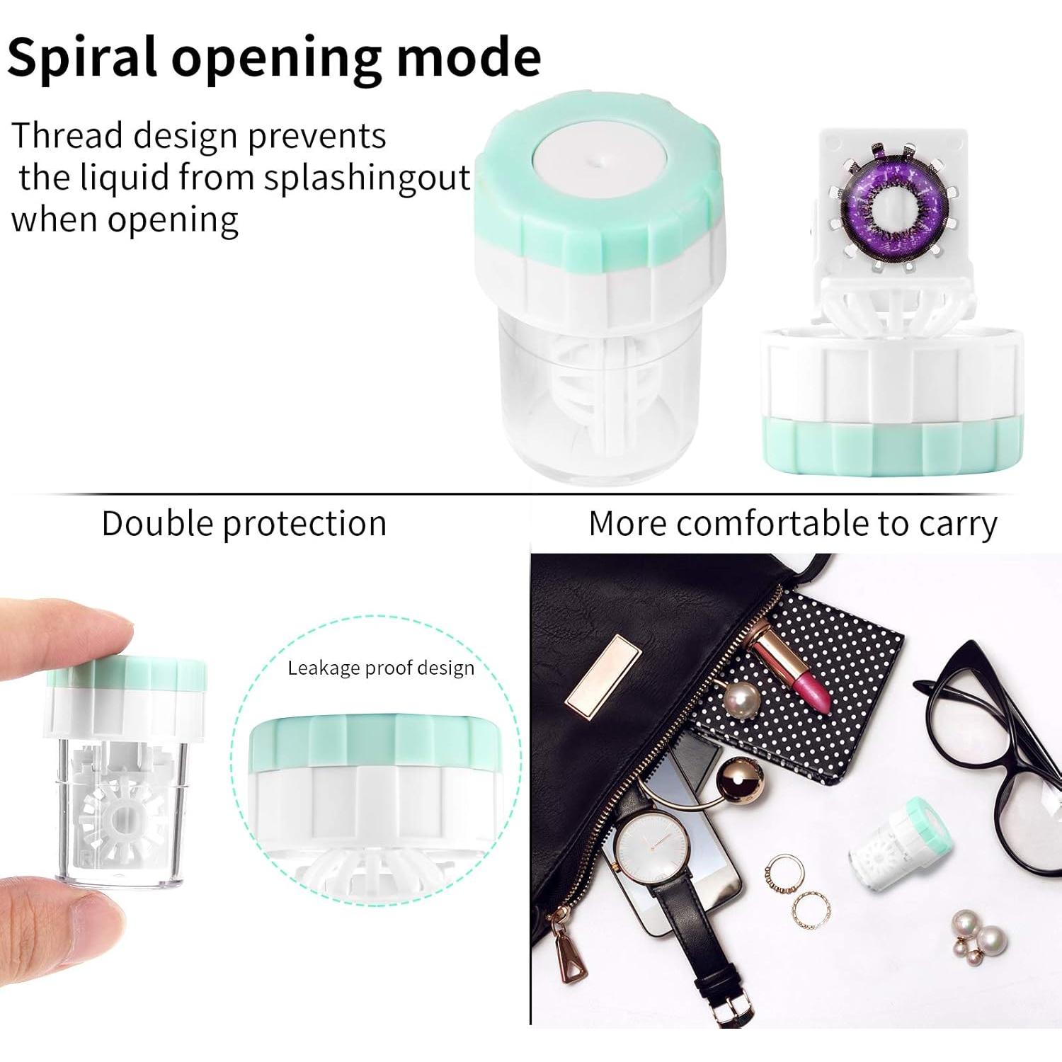 Limpiador de Lentes de Contacto Manual Lamoutor 8 Piezas