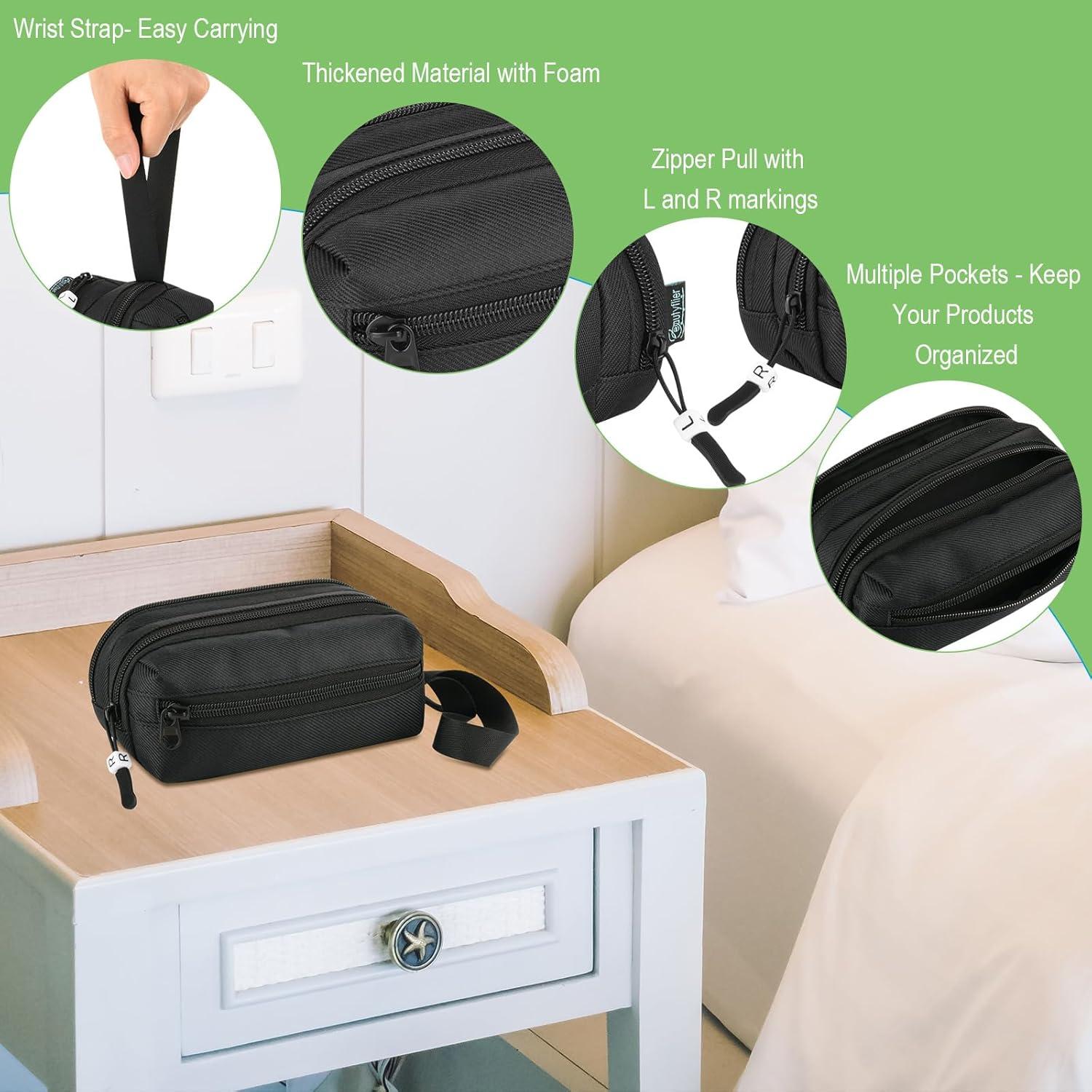 Organizador de Lentes de Contacto Beautyflier - Bolsa Compacta 60 Lentes