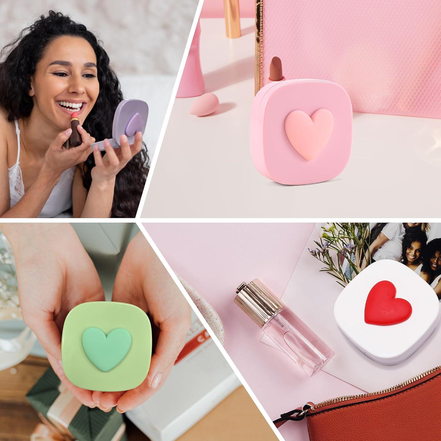 Estuche de Lentes de Contacto FEISEDY Azul con Accesorios