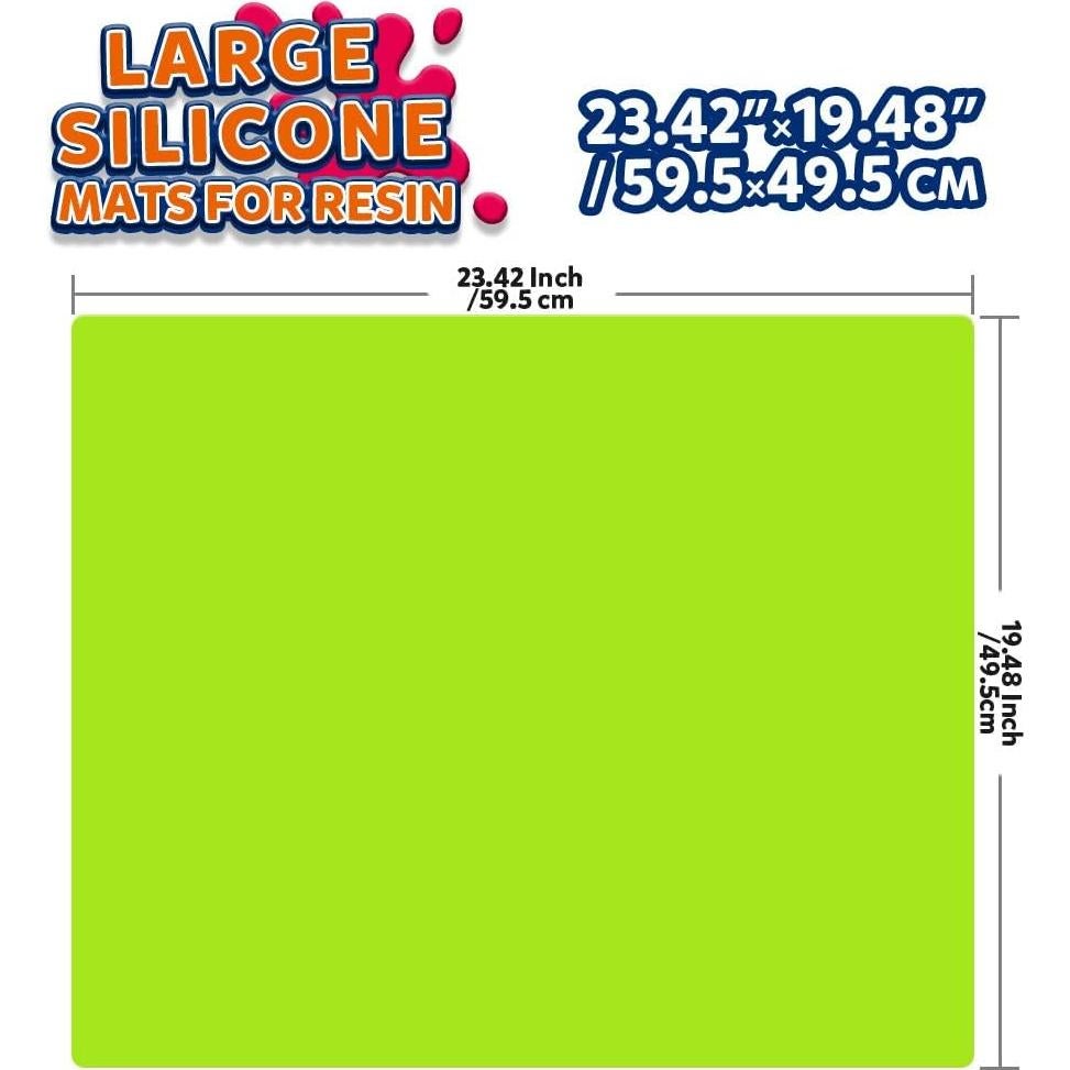 Alfombrillas de Silicona LEOBRO 59.4x49.5 cm para Manualidades