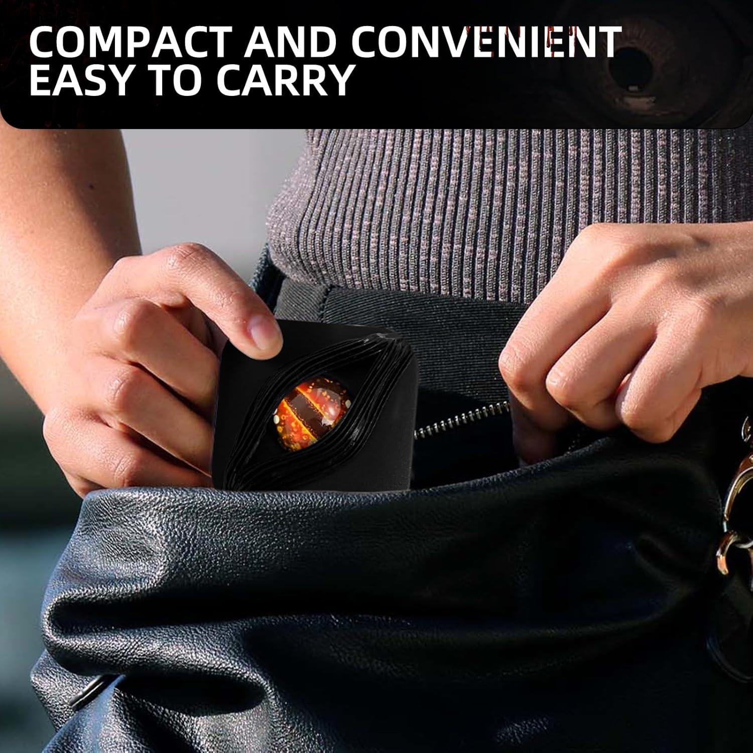 Estuche para Lentes de Contacto UpaClaire Ojo Diablo Rojo