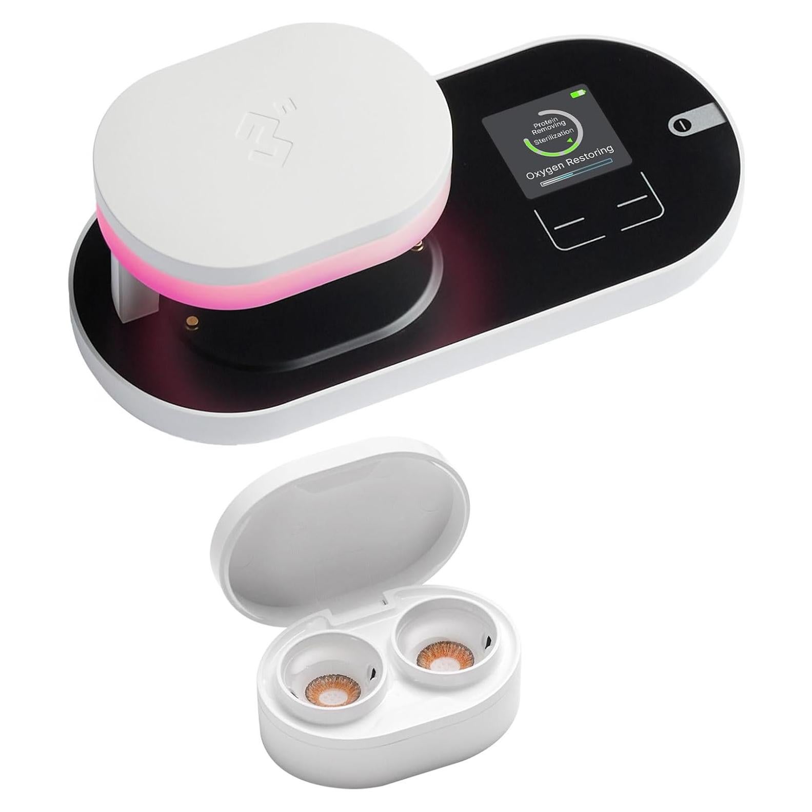 Limpiador de Lentes de Contacto ReO2 Soft con Tecnología Elepy