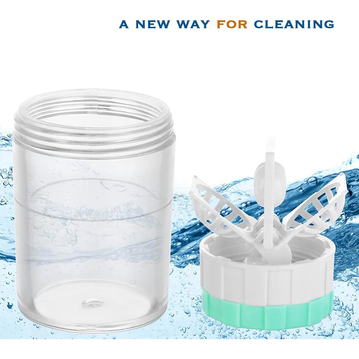 Estuche para Lentes de Contacto VORDRASSIL con Limpiador Manual