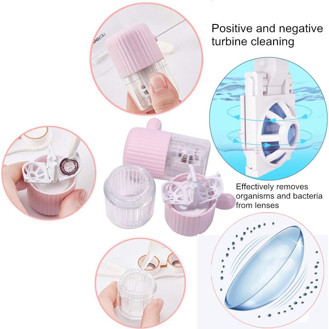 Limpiadora de Lentes de Contacto MUDOR Portátil Verde Rin