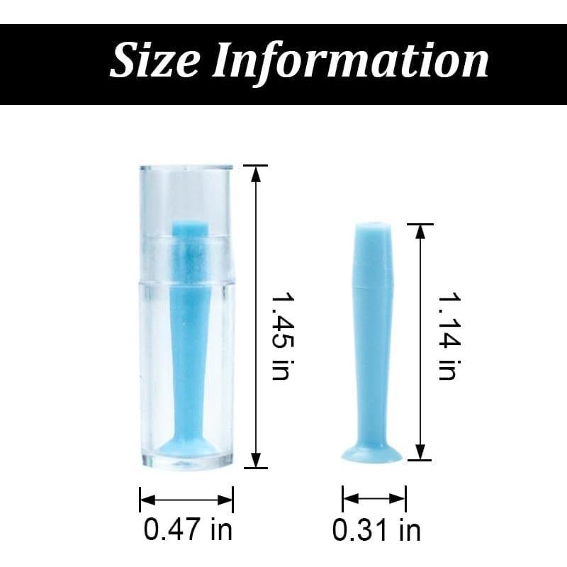 15 Piezas Removedor de Lentes de Contacto Silicona 123
