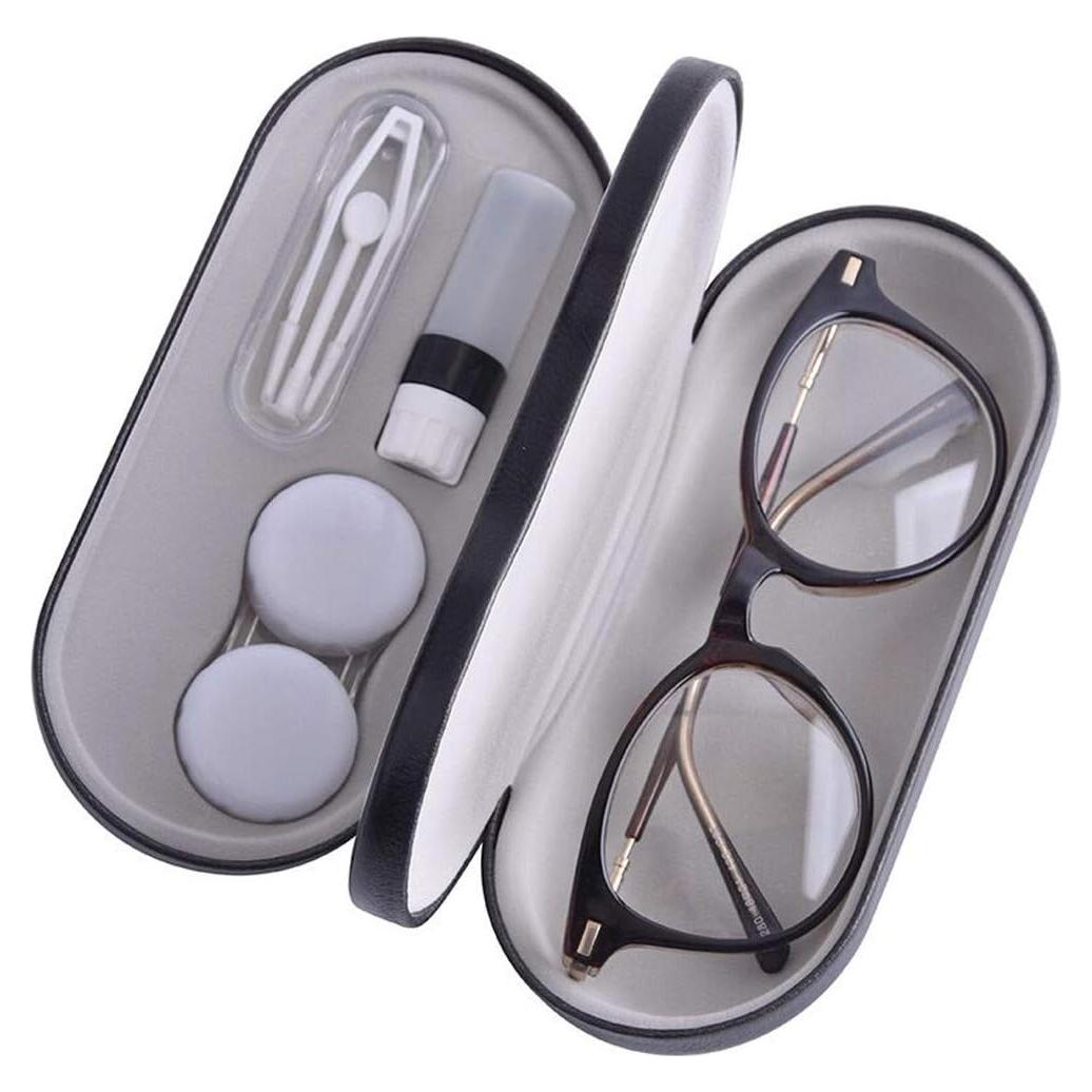 Estuche para Lentes de Contacto Tiger007 con Espejo y Accesorios