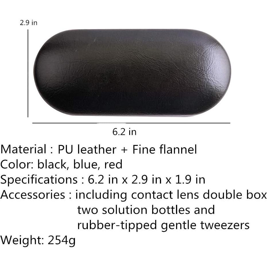 Estuche para Lentes de Contacto Tiger007 con Espejo y Accesorios