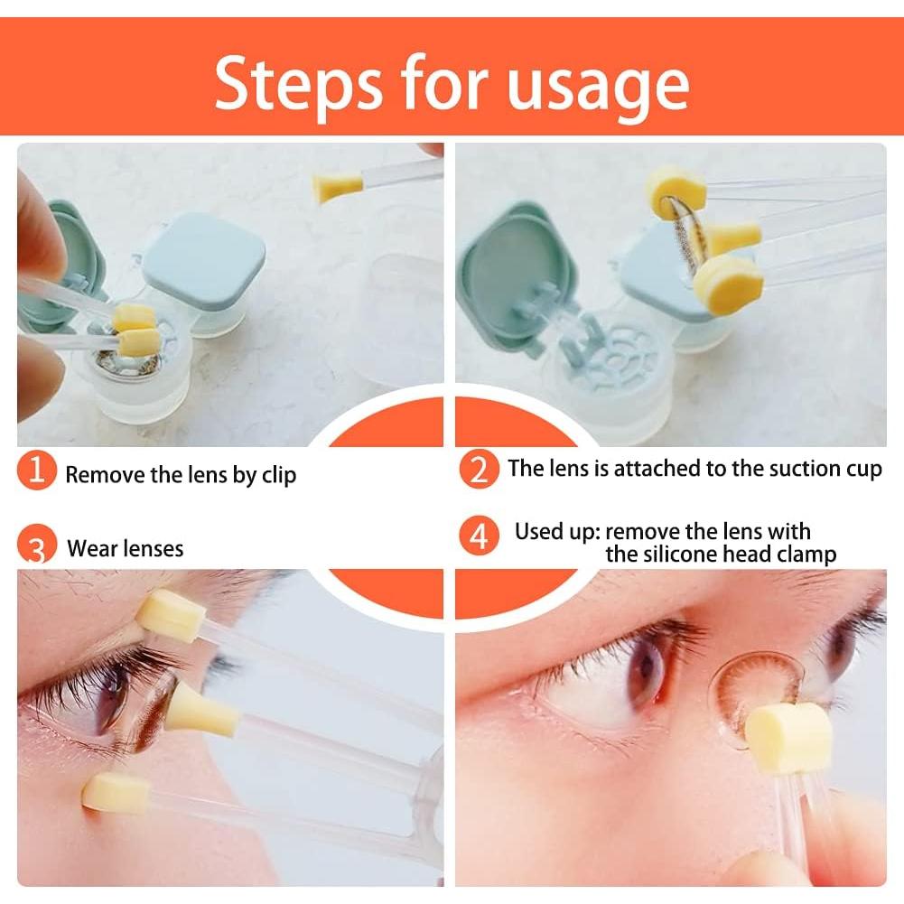 Herramienta de Inserción y Extracción de Lentes Ofone Amarillo